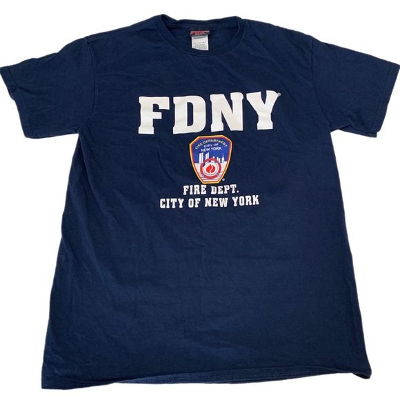 Other - ✨New York City Fire Department unisex navy blue tshirt✨